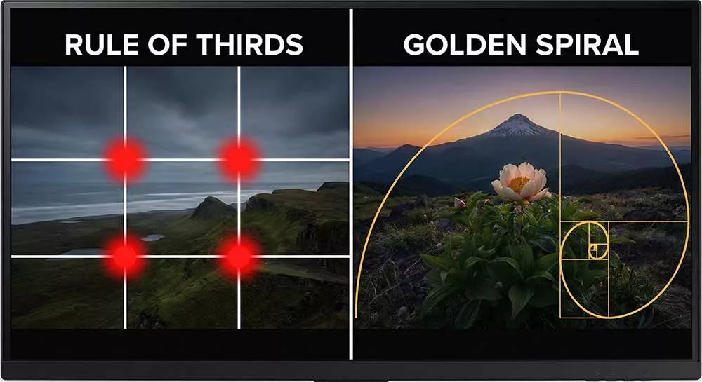 Chọn lưới phù hợp giúp bức ảnh có chiều sâu và chuyên nghiệp hơn