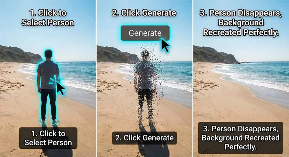 Combo hủy diệt: Object Selection + Generative Fill
