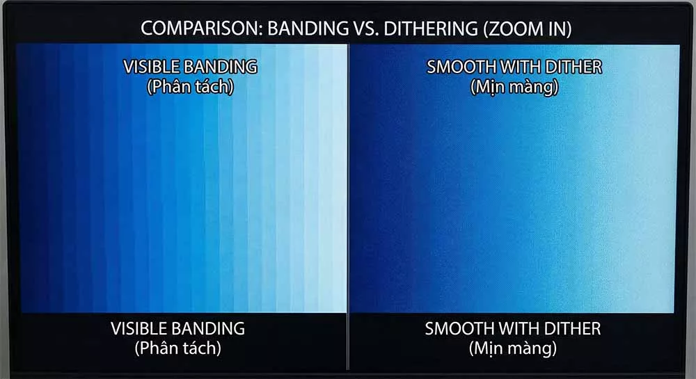 Đừng để lỗi Banding phá hỏng thiết kế của bạn
