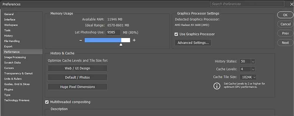 Đừng ngần ngại cấp thêm tài nguyên cho Photoshop, nhưng hãy chừa đường lui cho hệ điều hành