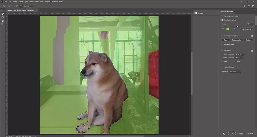 Giao diện Workspace trực quan