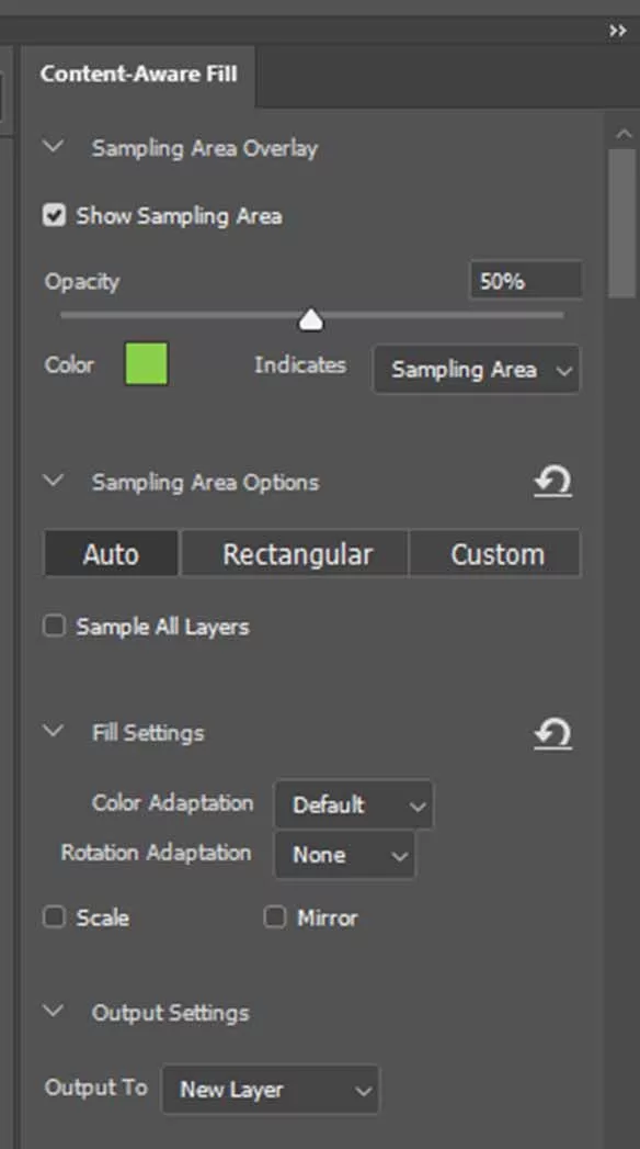 Hộp thoại Fill kinh điển