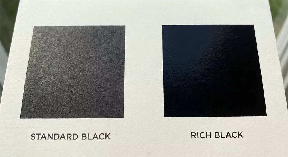 Sự khác biệt đẳng cấp giữa màu đen thường và đen nhà giàu