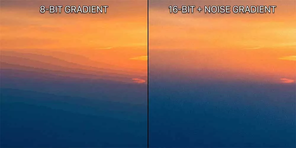 Sự khác biệt giữa 8-bit và 16-bit khi chỉnh màu nặng tay