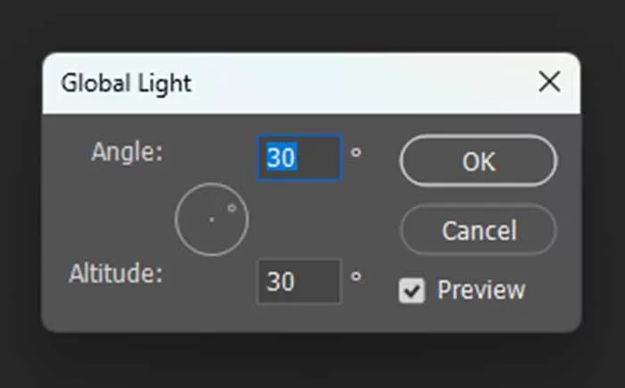 Thay đổi Global Light giúp bóng đổ của mọi vật thể xoay đồng bộ, đảm bảo tính vật lý