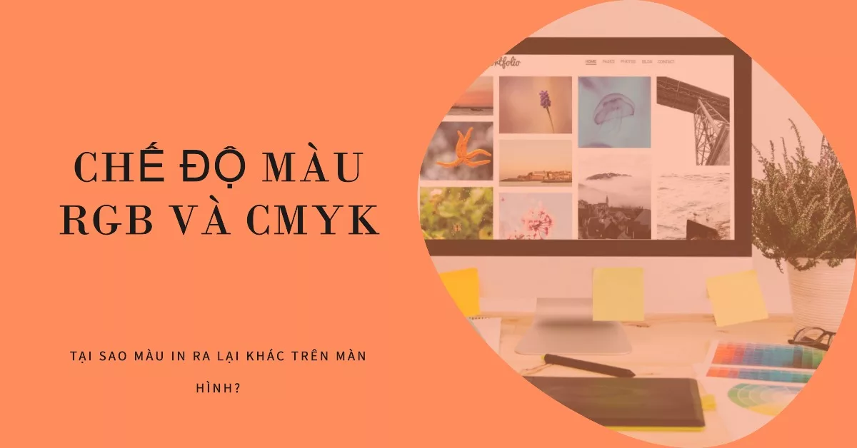 Phân biệt chế độ màu RGB và CMYK trong thiết kế đồ họa: Tại sao màu in ra lại khác trên màn hình?